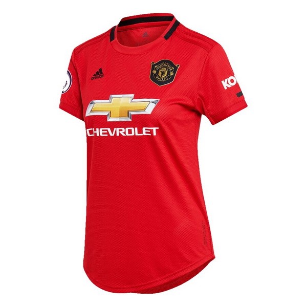 Camiseta Manchester United 1ª Kit Mujer 2019 2020 Rojo